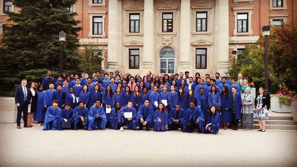 International College of Manitoba Student Graduation